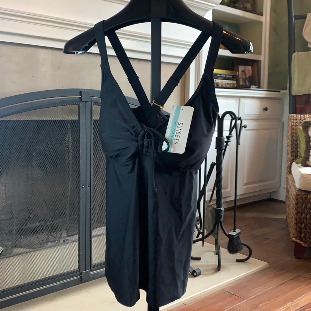 New Sunsets Escape blank tankini swimsuit top 8